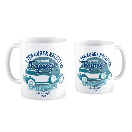 Kubek na DZIEŃ CHŁOPAKA Naprawdę fajny chłopak